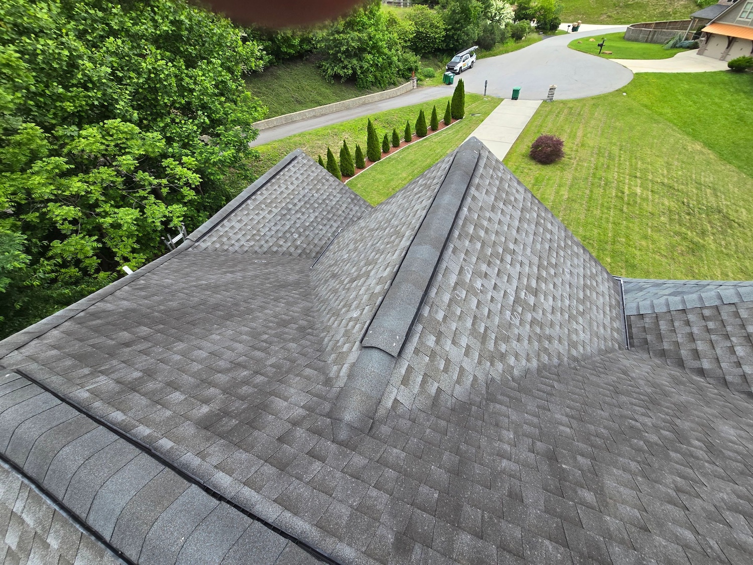 Roof Replacement & Gutter Guards: photo 1 of 9